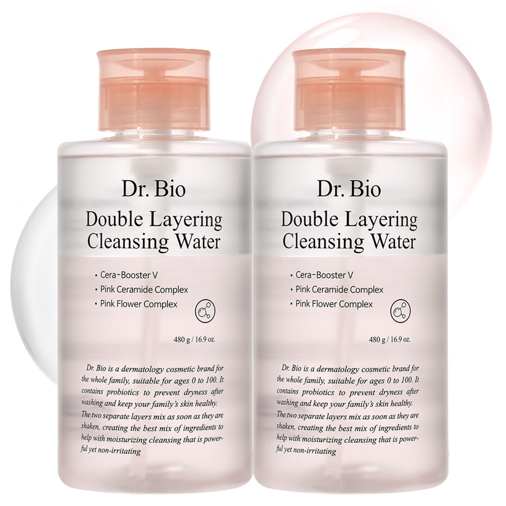 닥터바이오 더블 레이어링 클렌징워터, 480g, 2개 39,850원