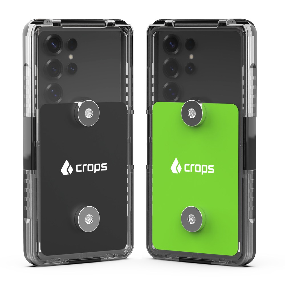 크롭스 오토바이 방수케이스 자석 핸드폰 충전 C타입 배달용 22,500원