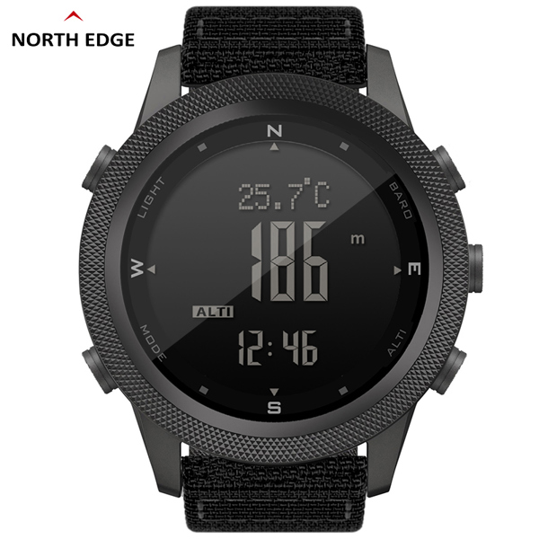 NORTH EDGE APACHE-46 남성용 디지털 시계 야외 스포츠 러닝 수영 고도계 기압계 나침반 WR50M 57,920원
