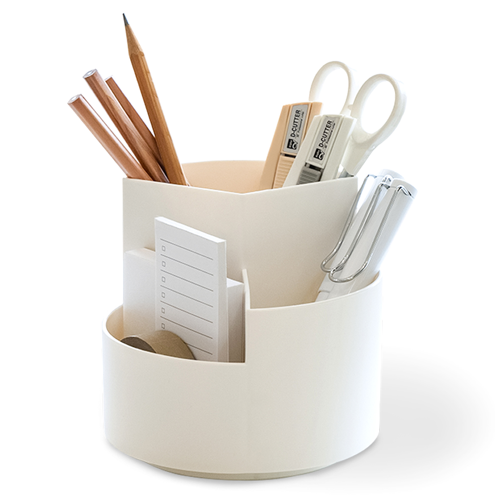 창신리빙 360도 회전형 3단 연필꽂이 4,500원