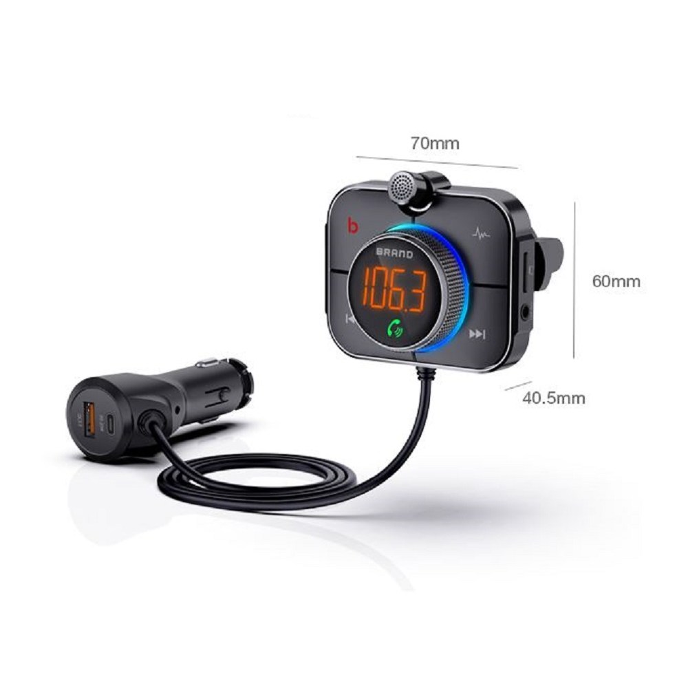 올인원 차량용 블루투스5.0 오디오 무선카팩 회전마이크 핸즈프리 통화 음악감상 18W USB고속충전 AUX 45,000원