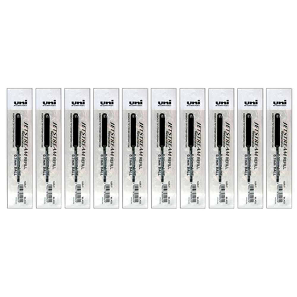 제트스트림 유니 전용 리필심 0.7mm SXR-7, 블랙, 10개 8,000원