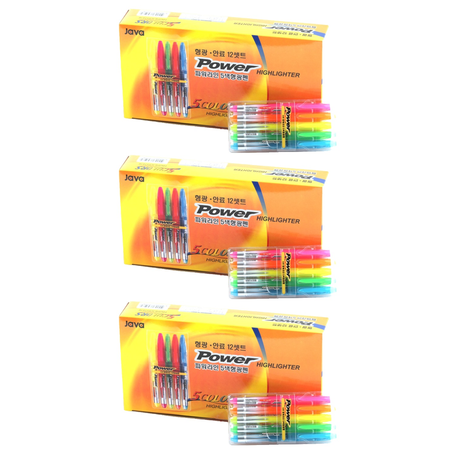 자바펜 파워라인 형광펜 3colors 48,050원