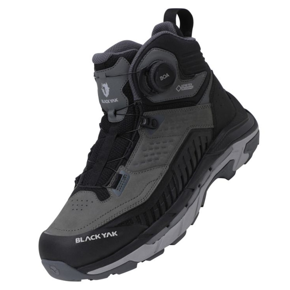 블랙야크 블랙야크 장거리 발편한 가죽 중등산화 고어텍스 쿠션 트레킹화 매그넘 알파 D GTX 262,700원