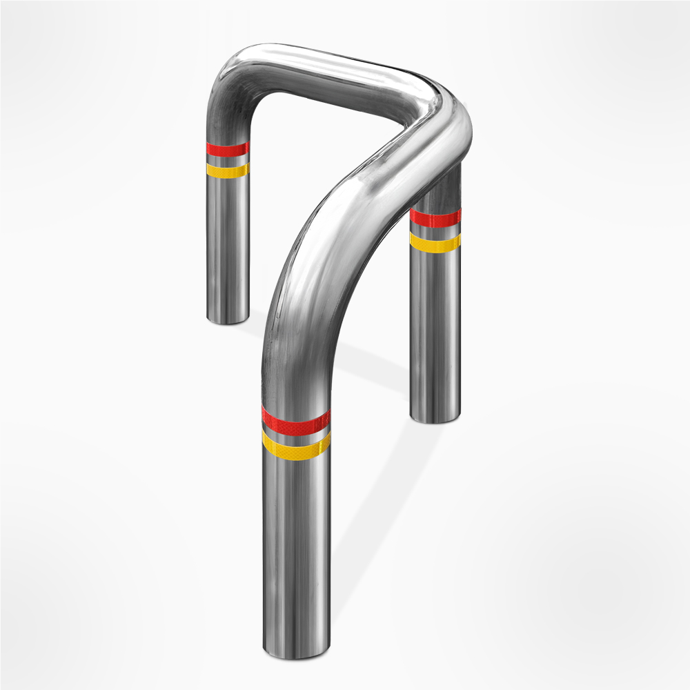 스텐 L자 코너가드 (다리발 3개) 주차장 물류창고 코너가드 충돌 충격 방지 기둥보호대 코너보호대 158,900원