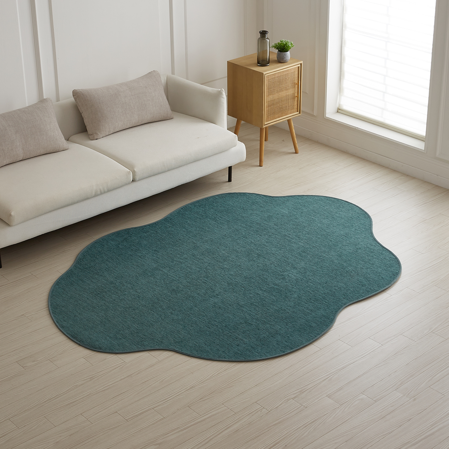 가온길카페트 샤인 클라우디 생활방수 워셔블 비정형 러그 159,000원