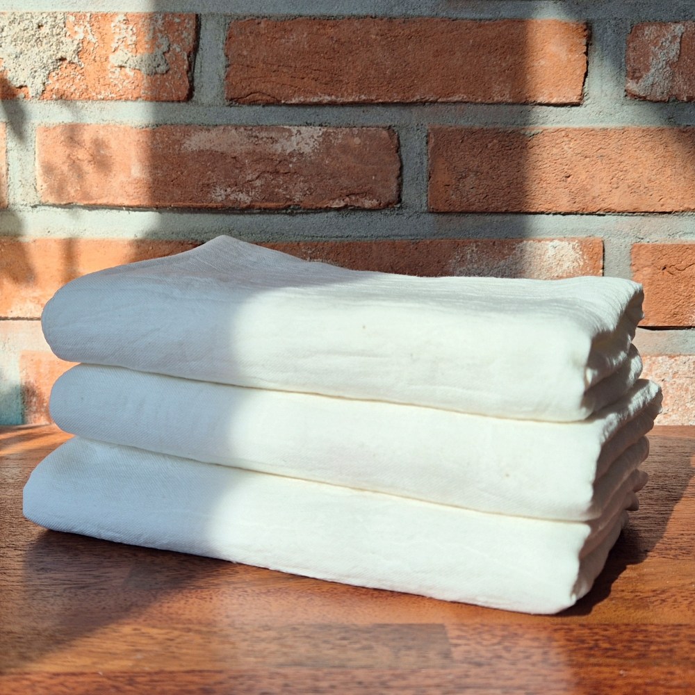 강화소창수건 순면 정련소창 무형광 더네이처하우스 3개입 31,500원