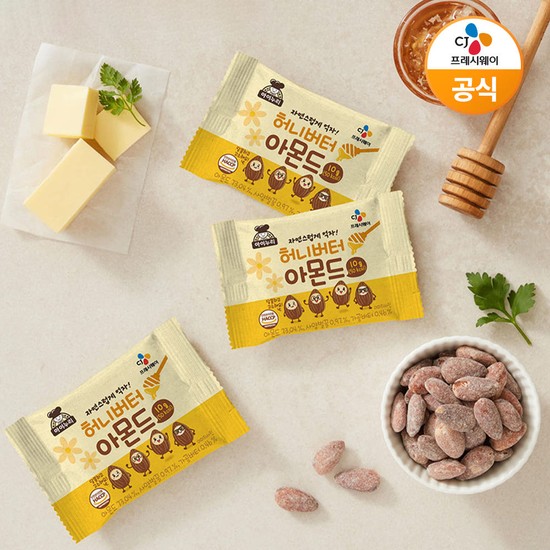 아이누리 허니버터아몬드 10gX40입 400g 3개입5개입 13,900원