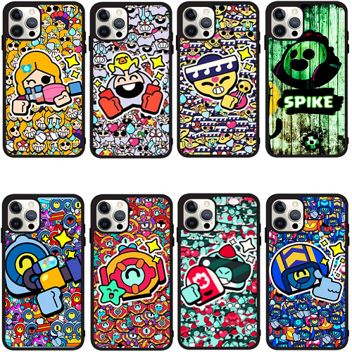어린이 초등학생 브롤스타즈 게임 휴대폰케이스 S10 S9 S8 아이폰11 아이폰SE2 A15 M15 A24 V50 A32 갤럭시버디2 갤럭시점프2 갤럭시퀀텀5 갤럭시퀀텀4 11,600원