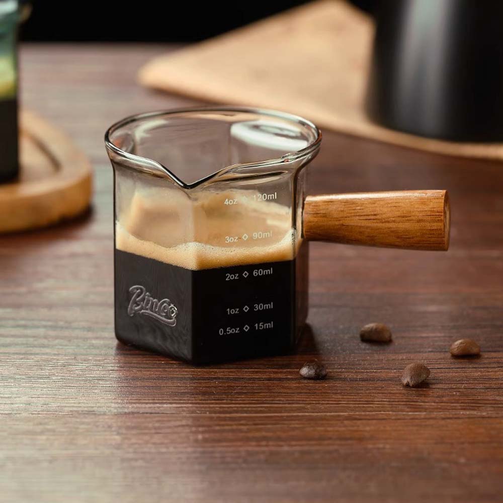 이태리 BINCOO 내열유리 에스프레소 계량컵 14,220원