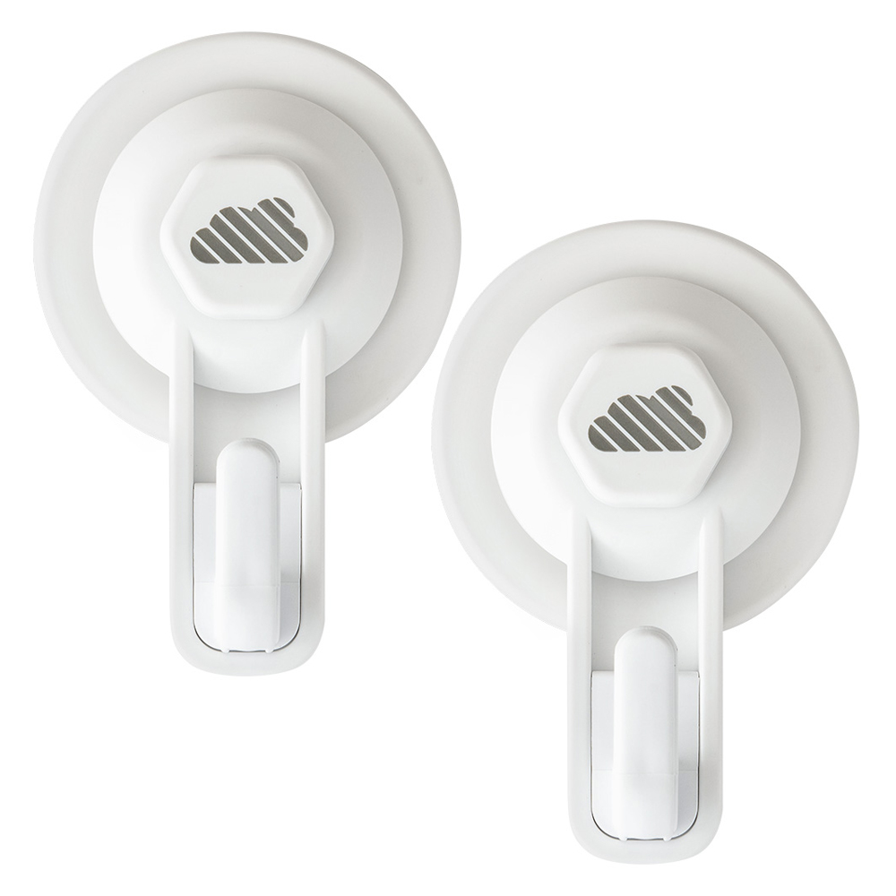 리틀클라우드 강력 접착 욕조걸이 훅 세트, 화이트, 2개 7,900원
