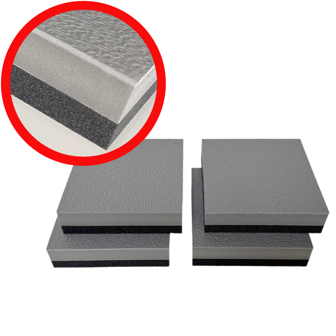 덕진스펀지 2중 소음방지 고경도 방진 방음 흡음 매트 4개 9,900원