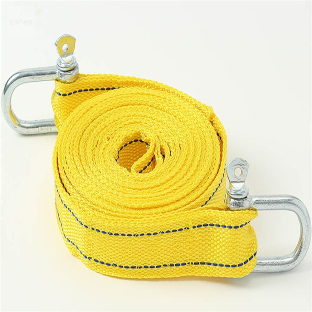 앤쥬 자동차 견인로프5m(5톤) (노랑) 차량견인줄 14,400원