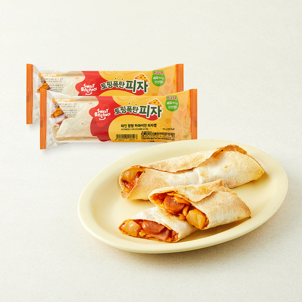 [로켓프레시] 스윗밸런스 파인 팡팡 하와이안 피자랩 5,940원