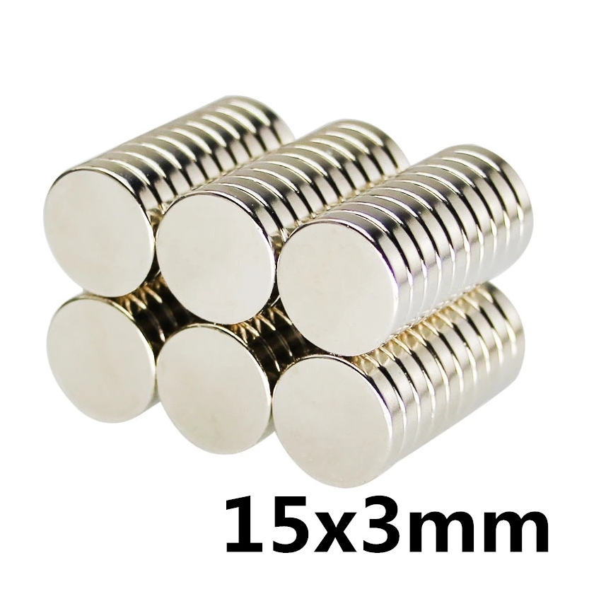 초강력 원형자석 15mm x 3T 네오디움 520원