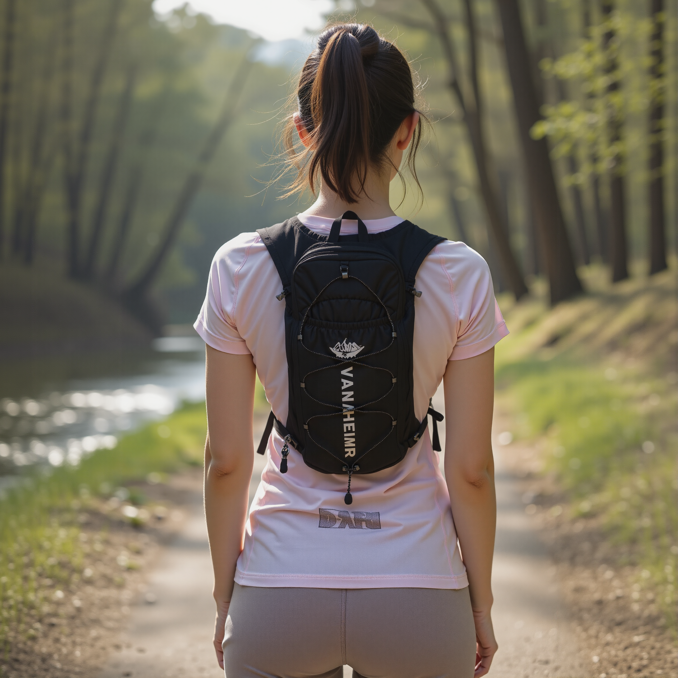 루프탑 초경량 트레일러닝백 러닝베스트 트래킹 조끼가방 자전거가방, 블랙 32,000원