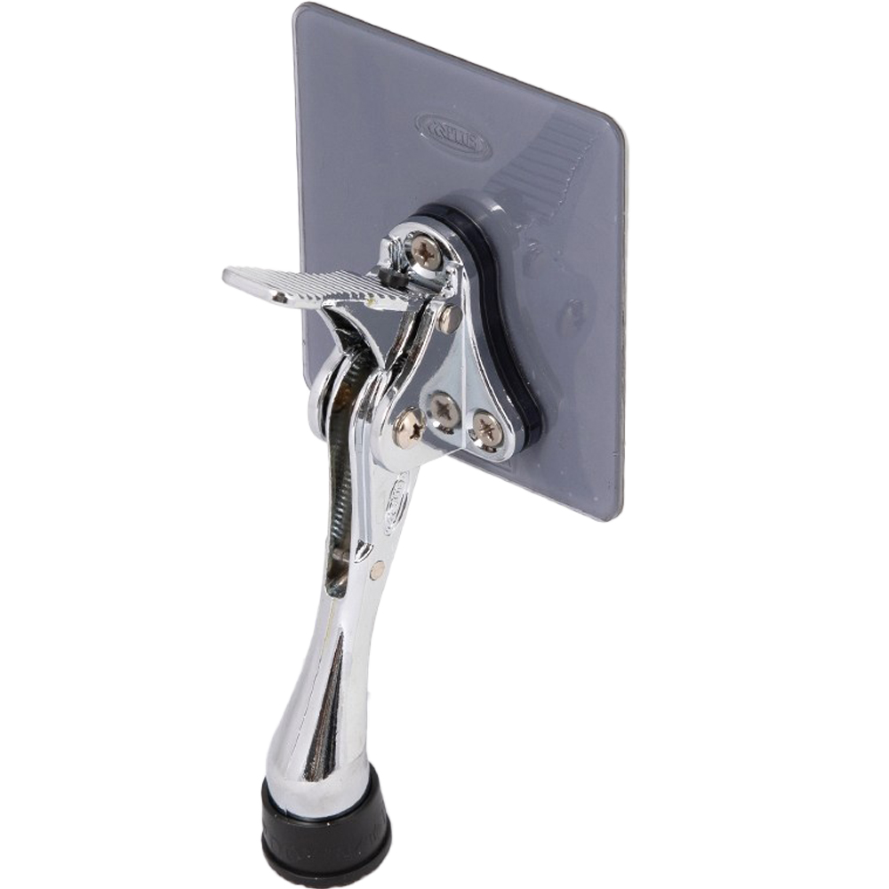 철물대장 무타공 원터치 도어스토퍼 세트 크롬 7,980원