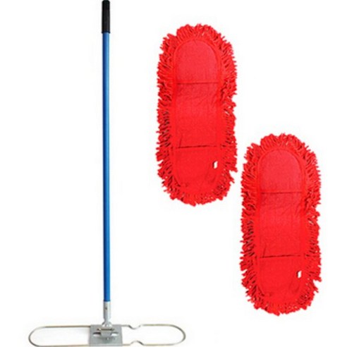 월드크린 리스킹 기름 걸레 적색 60cm 2p+리스킹 판자루 17,120원