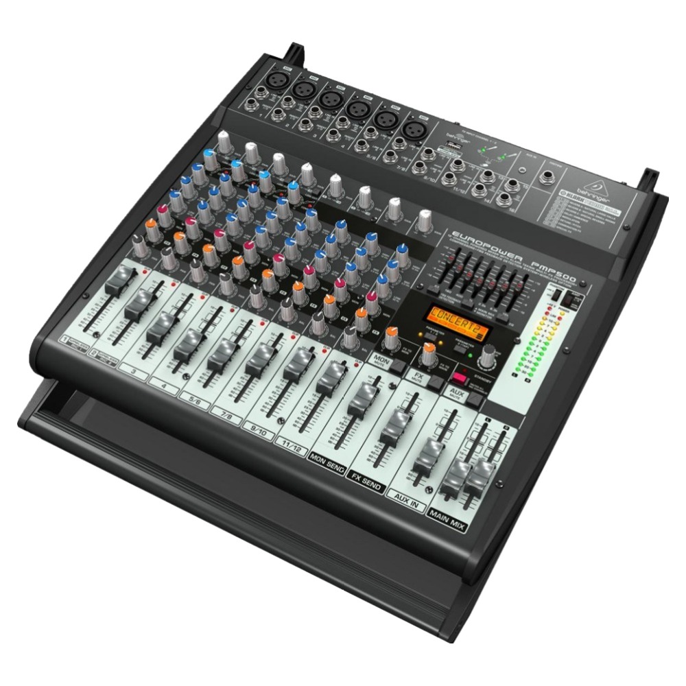 BEHRINGER PMP500 / 파워드 믹서 / 12채널 / 500W / 앰프내장 믹서 / PMP 500 / 베링거 / 빠른배송 / 행사용 믹서 / 정품 / 공연용 믹서 586,130원