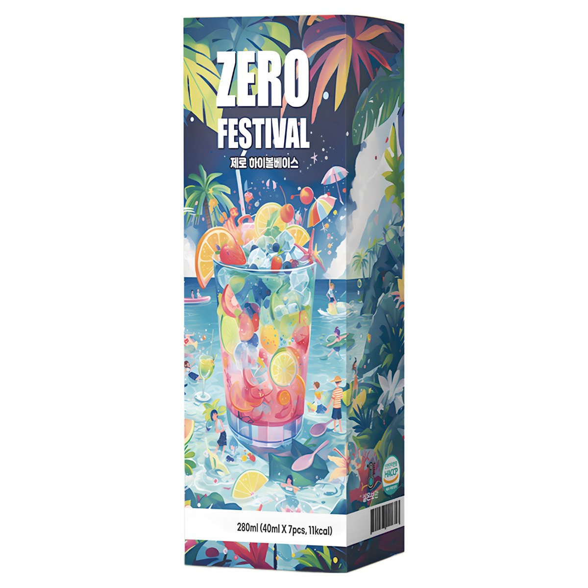 [제로하이볼] 이블 제로칼로리 무설탕 하이볼시럽 샘플러, 40ml 15,500원