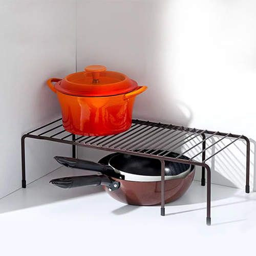 무타공마켓 넓이조절 심플 주방 정리대 접시 그릇 후라이팬 거치대 17,400원