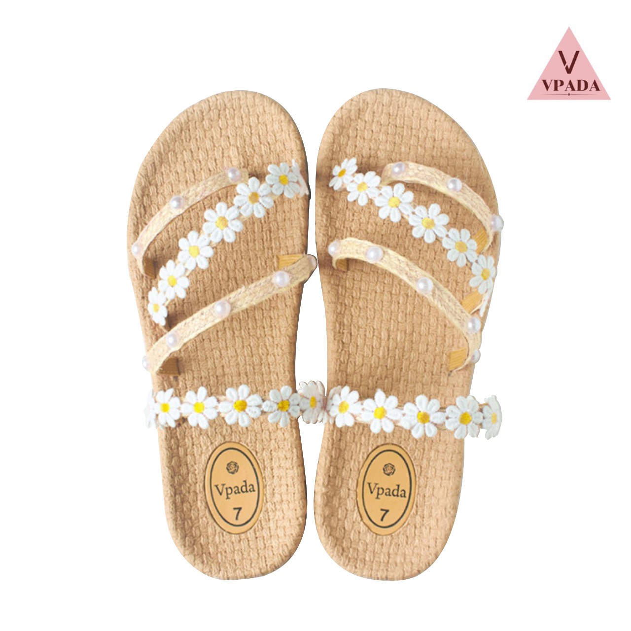 VPADA 발편한 핸드메이드 슬리퍼 데일리 바캉스 수제 여성 샌들 58,000원