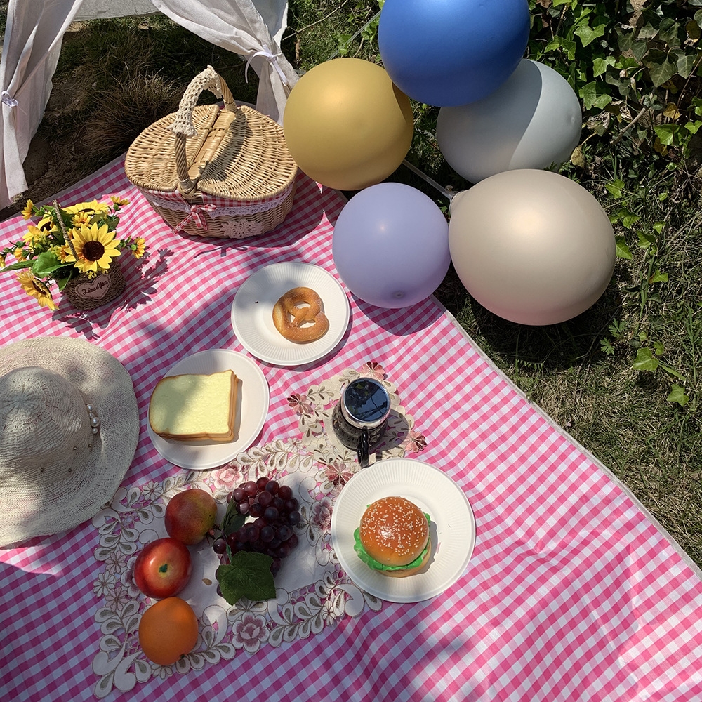 라온투유 심플 패턴 방수 피크닉 매트 9,000원