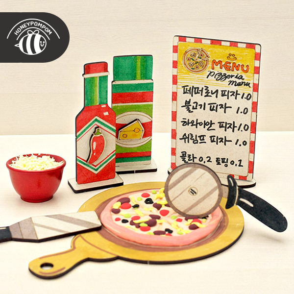 [허니폼폼] 피자가게 놀이 3,200원
