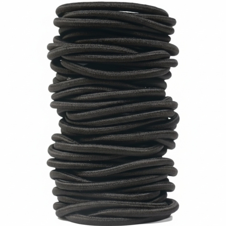 두꺼운 짱짱한 안 끊어지는 머리끈 헤어 고무줄 4,800원