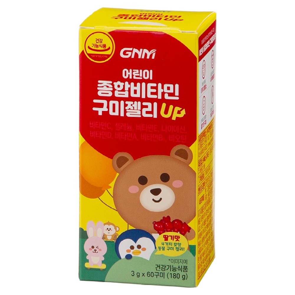 자연의품격 어린이 종합비타민 구미 젤리 업 180g, 60정, 1개 10,440원