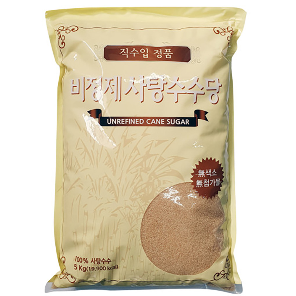자연미가 비정제 원당 5kg/ 갈색원당 비정제설탕 30,500원
