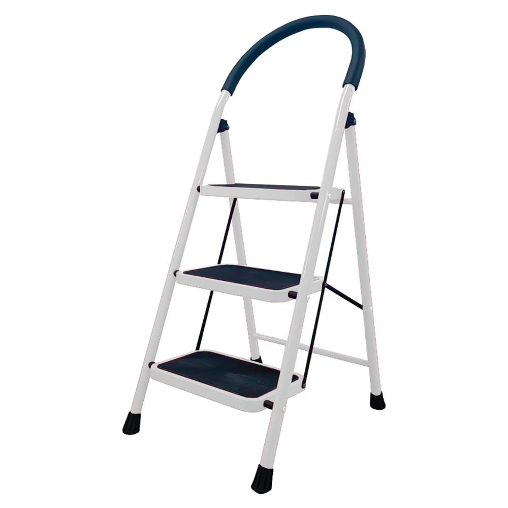 코끼리리빙 접이식 스툴 사다리 A형 3단 화이트 35,400원