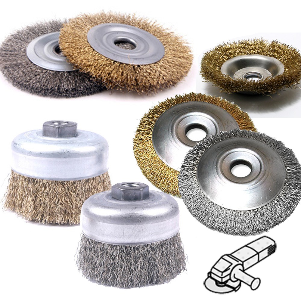 하나공구 국산 그라인더 4인치 철브러쉬 반컵브러쉬 컵브러쉬 6종 철 스텐 서스 브러쉬날 3,520원