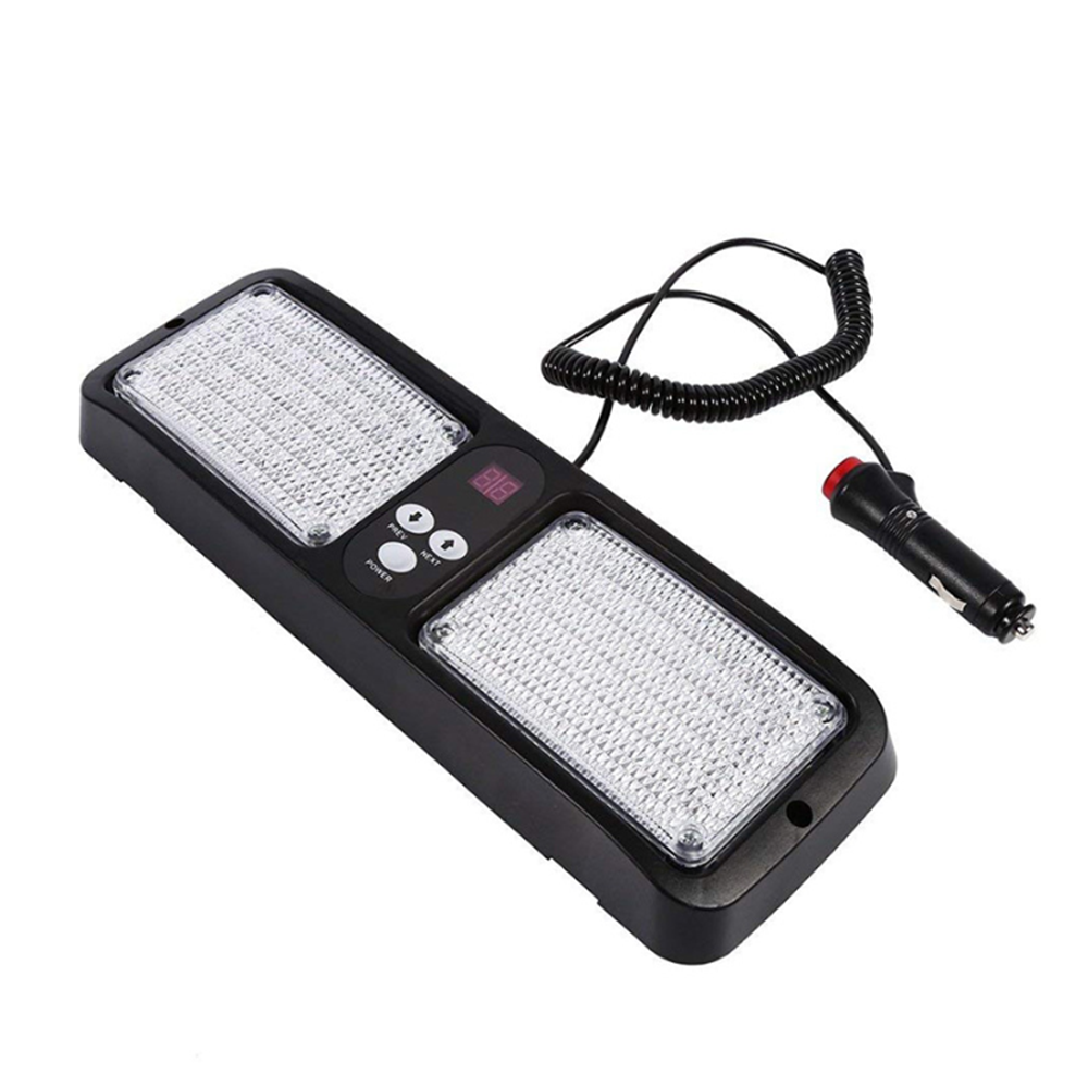 셀렉트템 차량용 12v 시거잭 LED 경광등 싸이키 파박이 비상등 경고등, 1개, 86발경광등 17,000원