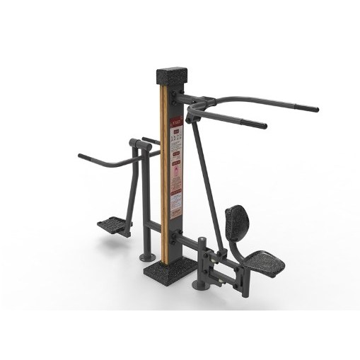 월드스포츠산업 야외운동기구 복합헬스머신 파도타기 역기내리기 WDJ-7055 3,610,000원