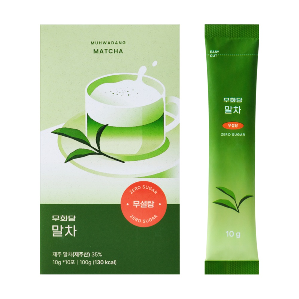 [무화당] 무설탕 말차라떼 16,400원