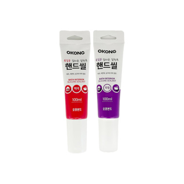 OKONG 오공 욕실용 실리콘 실란트 핸드씰 100ml 씰링 3,400원