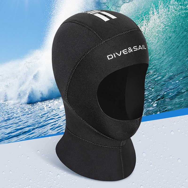 3MM 프리다이빙 모자 스킨스쿠버 후드 네오프렌 다이빙 잠수 물놀이, 현재가 21,500원