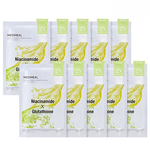 메디힐 더마 시너지 랩핑 마스크 잡티결광, 10개입, 1개 22,800원