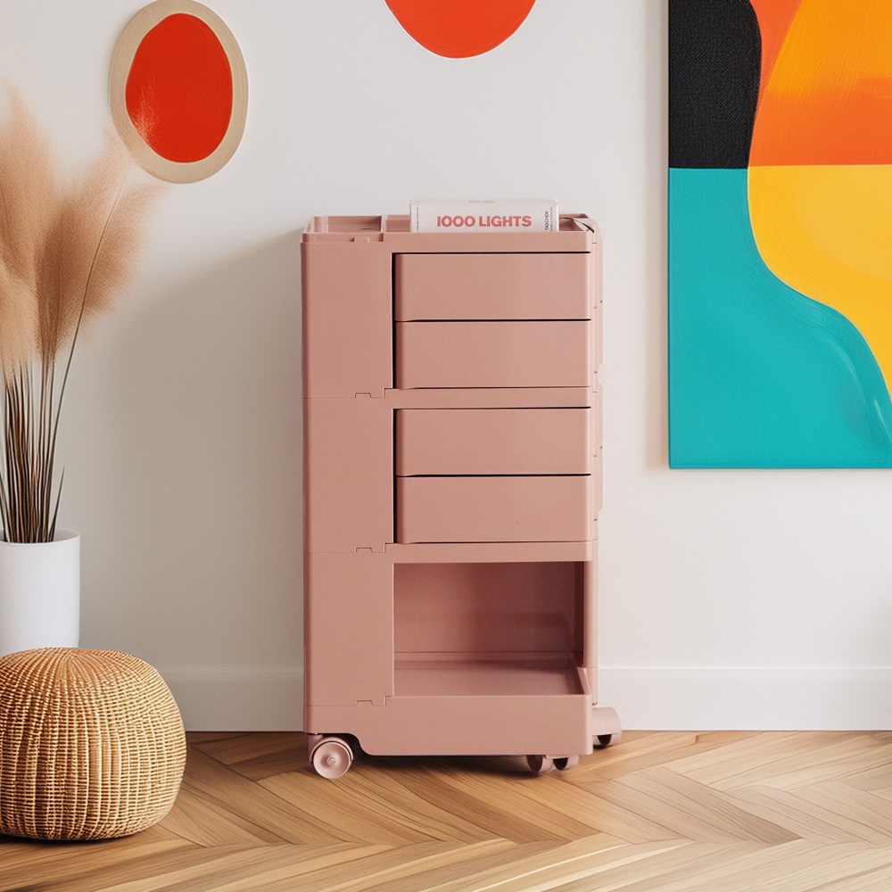 [리비니아] 바비 이동식 수납 회전서랍 빙그리 트롤리 9Colors 129,900원