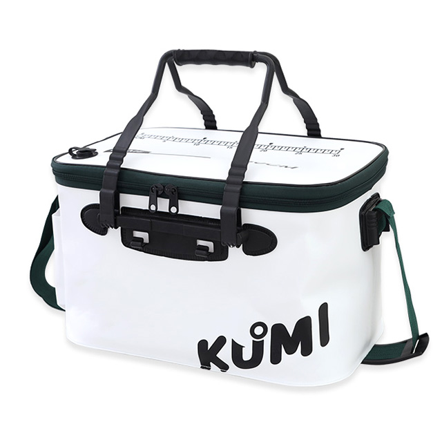 쿠미 맥스 다용도 접이식 보조가방 살림통 밑밥통 낚시 가방 미끼통, 화이트 9,620원