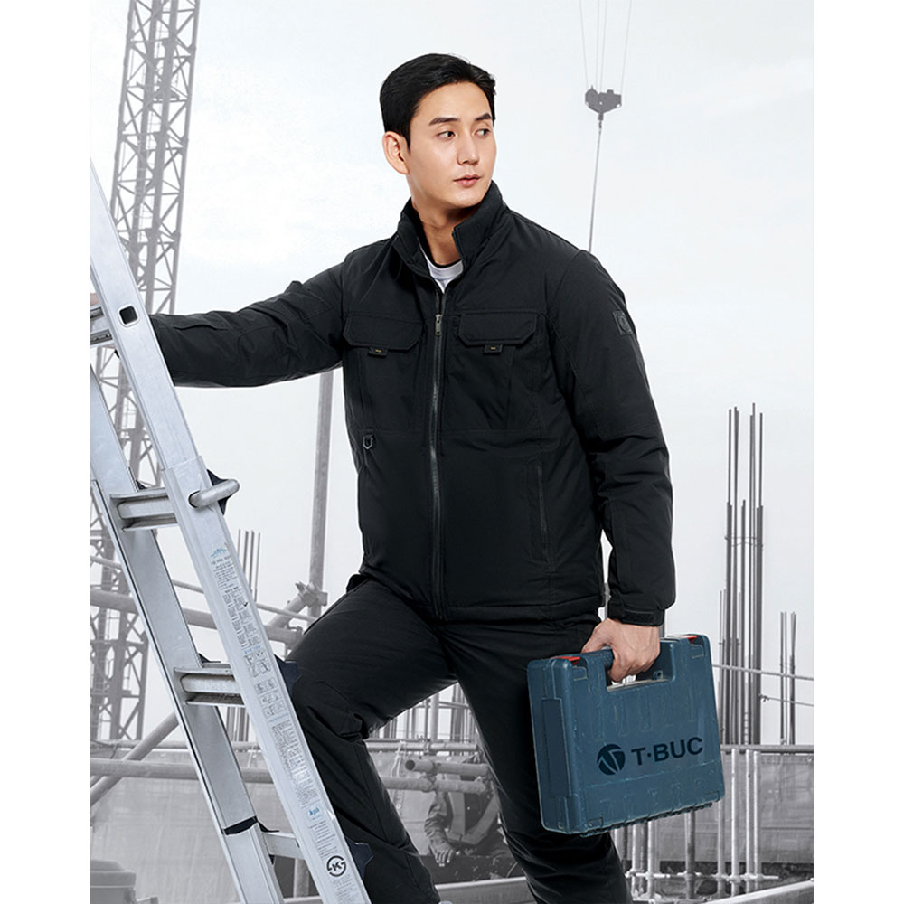 티뷰크 TL-301J(BK) 경량 패딩 상하복 겨울 작업복 근무복 99,900원