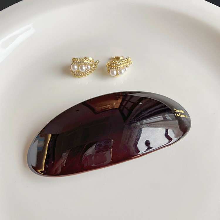 헤어퀸 고급 반묶음 단발머리 자동핀 헤어핀 머리핀 9cm 9,900원