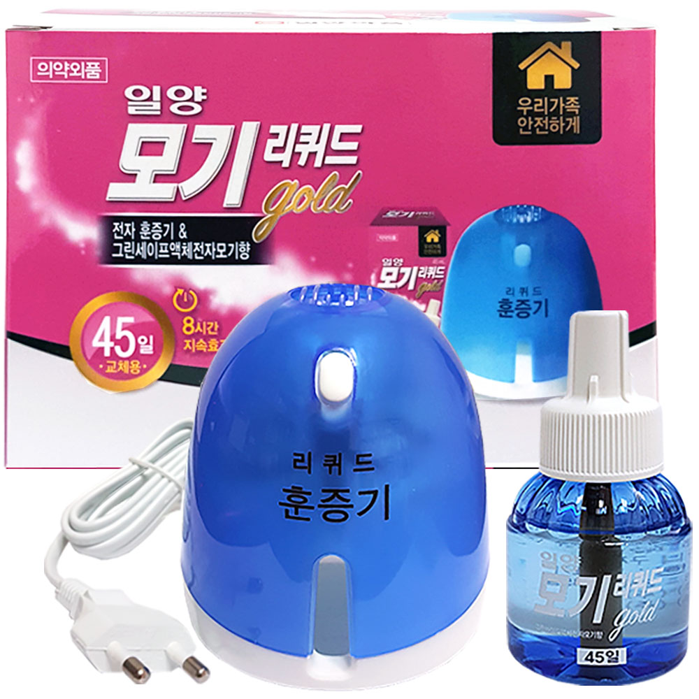 일양약품 액체전자모기향세트(45일) 6,100원