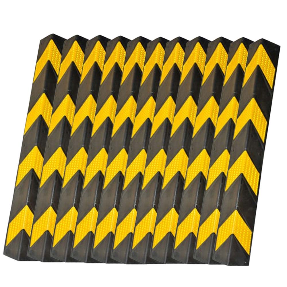 주차장 기둥보호대 (피스 고정식) 고무 직각 모서리 보호대 가드, 기본, 10개 43,990원