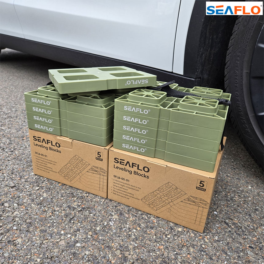 자동차 캠핑 카라반 레벨러 블럭 5개 캠핑카 차박 수평조절 26,250원