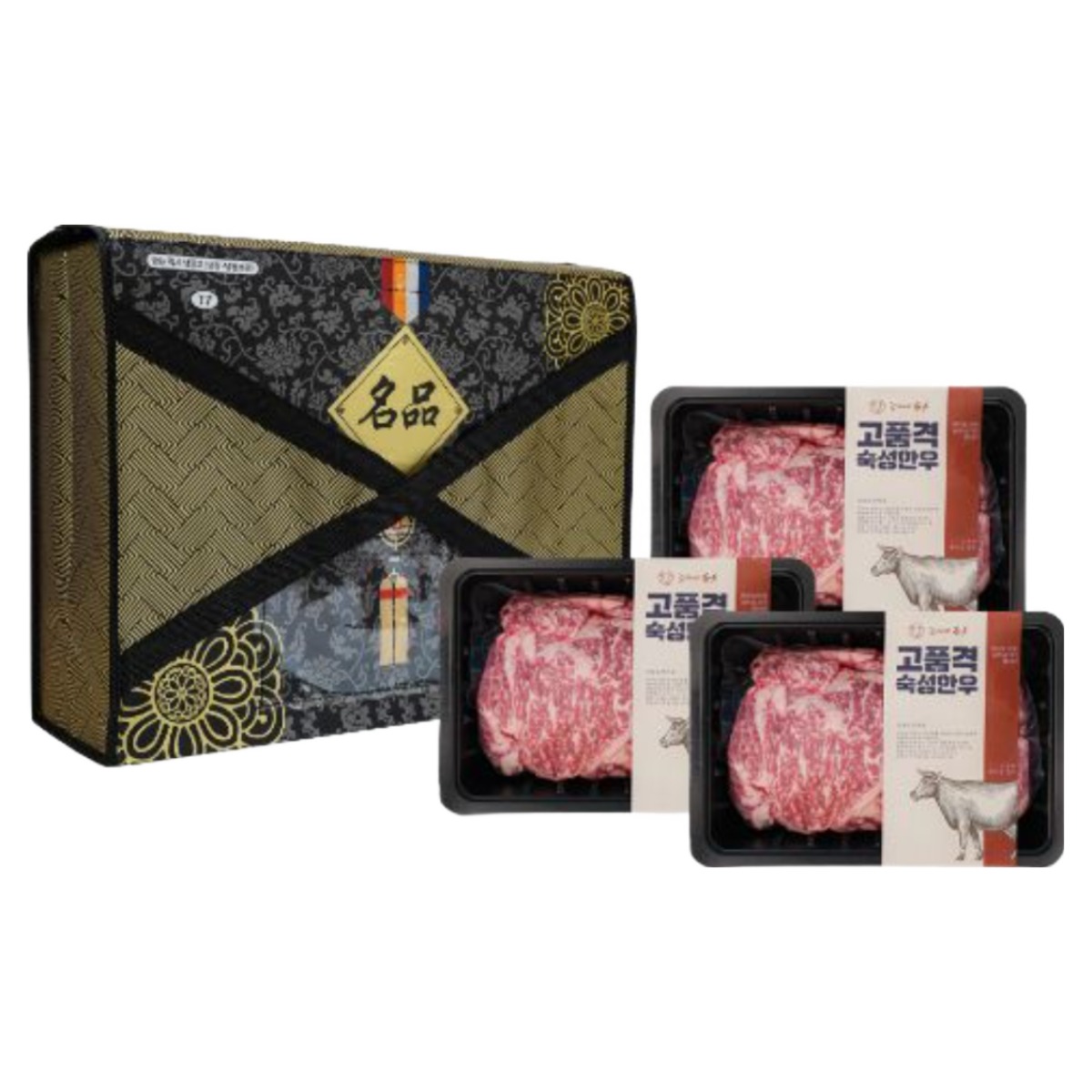 김씨네한우 마장동 1+이상등급 한우 꽃등심 선물세트 소고기 추석 설 설날 명절, 1개 118,060원