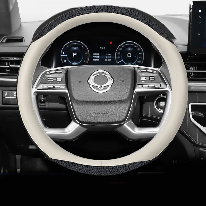 카에트 KGM 쌍용 전차종 호환 엣지 나파가죽 카본 핸들커버 23,900원