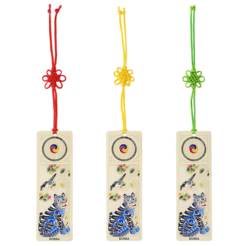 민화 호랑이 책갈피 호작도 북마커한국 전통 기념품 9,900원