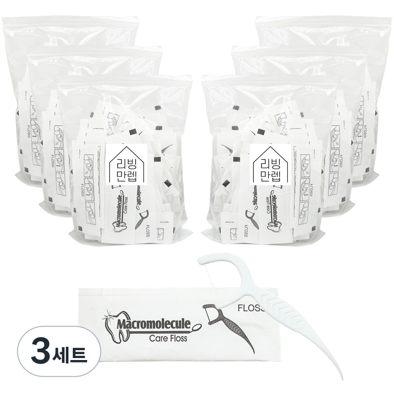 개별 포장 치실 400D 고강도 대용량 리빙만렙 31,910원